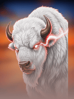 Almighty Mustang Express White Bison Rapid Fire-bg