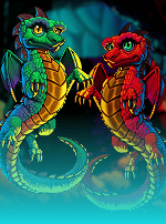 Flame & Fortune Double Dragon-bg