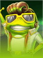 Elvis Frog in Vegas