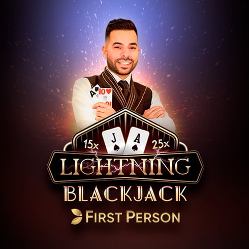First Person Lightning Blackjack