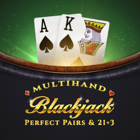 Blackjack Multihand Perfect Pairs + 21+3